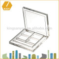 Oem color cosmetic packaging face make up empty eyeshadow palette